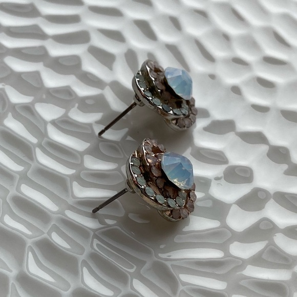 Opalescent Swirl Earrings - Picture 4 of 5